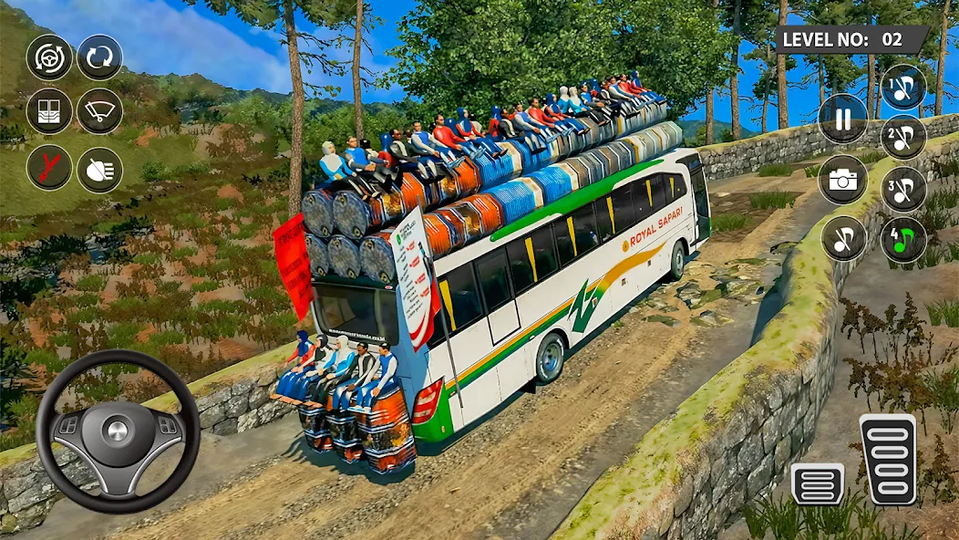 Bus Simulator 3D Tour Bus Game screenshot 2
