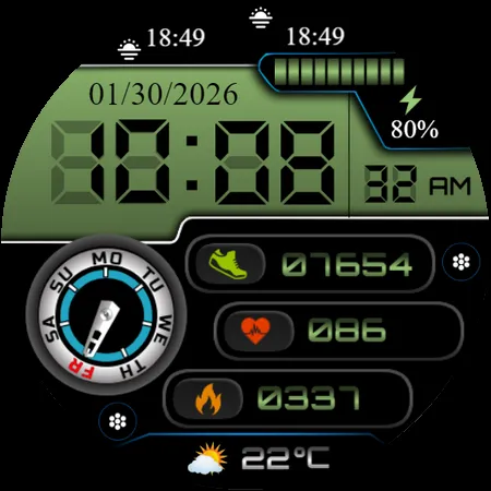 SY53 Watch Face for Wear OS screenshot 31