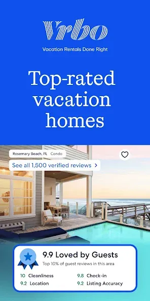 Vrbo Vacation Rentals screenshot 1