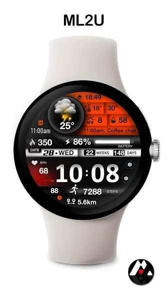 ML2U 264 Watch Face screenshot 6