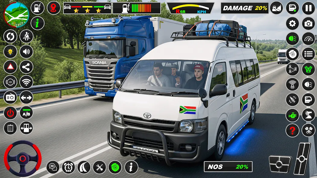 Mini Coach Bus Game Van Game screenshot 6