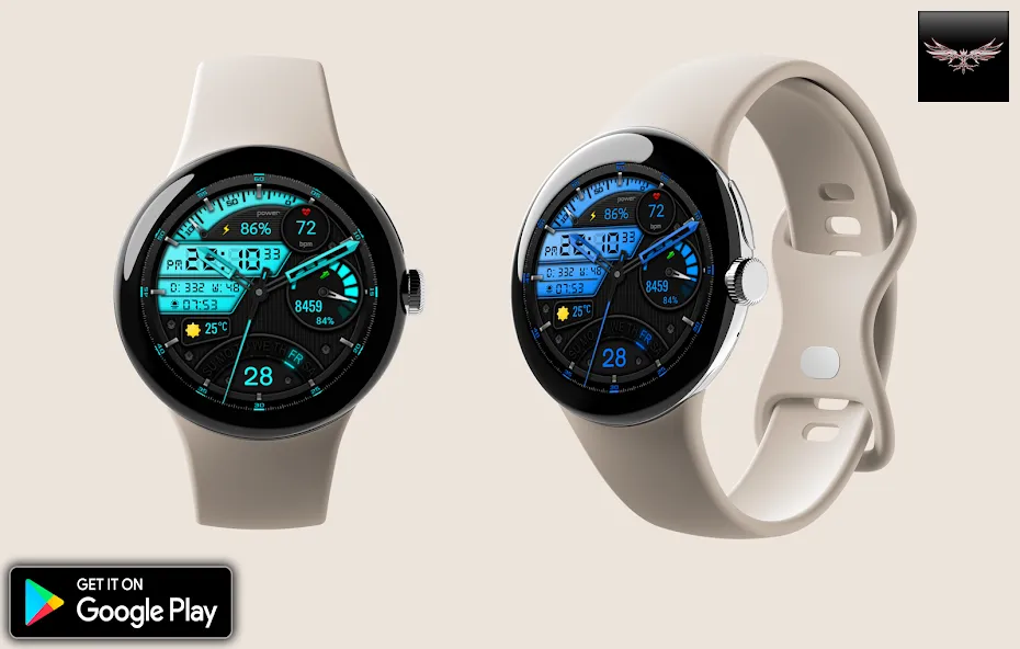 Ritech Digital Watch Face screenshot 6