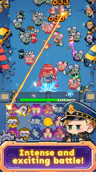 Gears Tower Defense: Merge TD screenshot 1