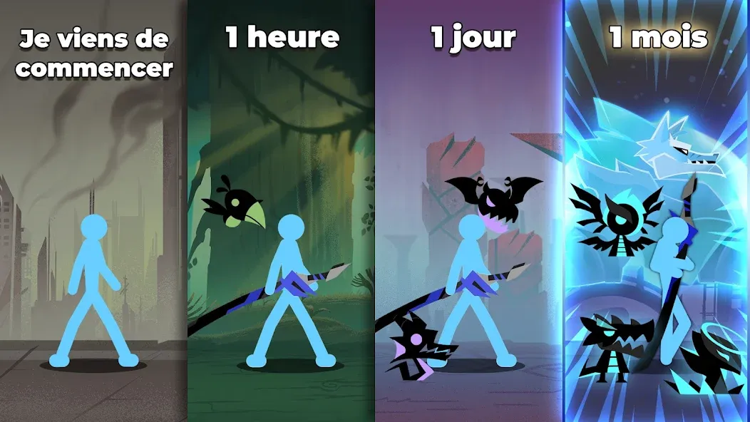 Epic Stickman: Idle RPG War screenshot 2