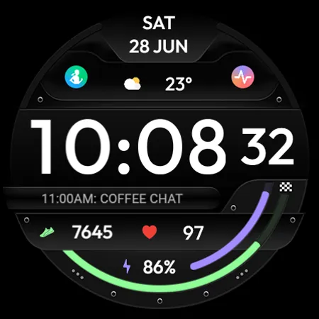 TVV Workout 5 Watch Face screenshot 9
