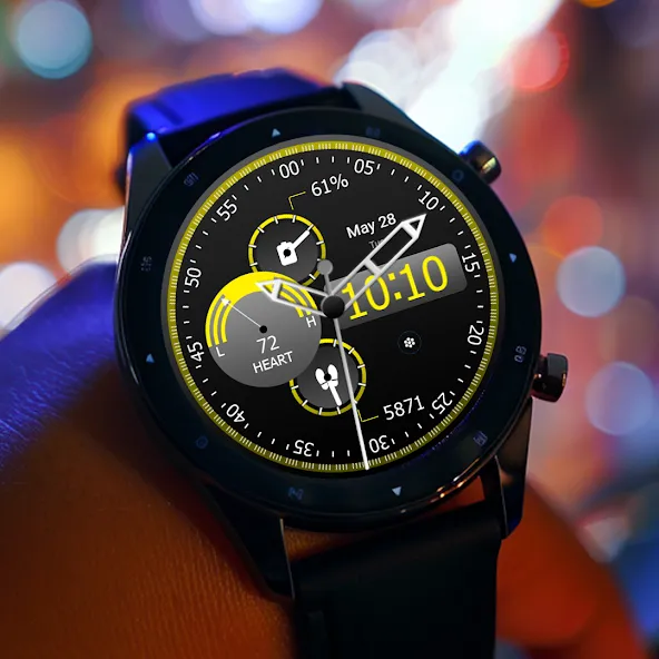 Key WF26 Hybrid Watch Face screenshot 2