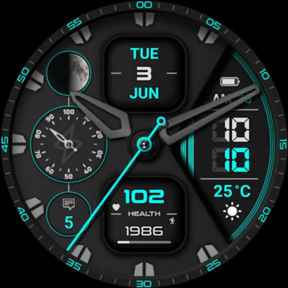 Watch face CNW0023 screenshot 25