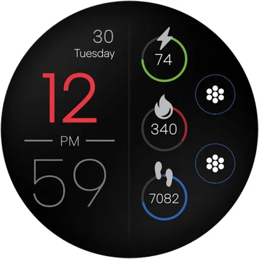 Minimal Digital Watch Sport screenshot 18