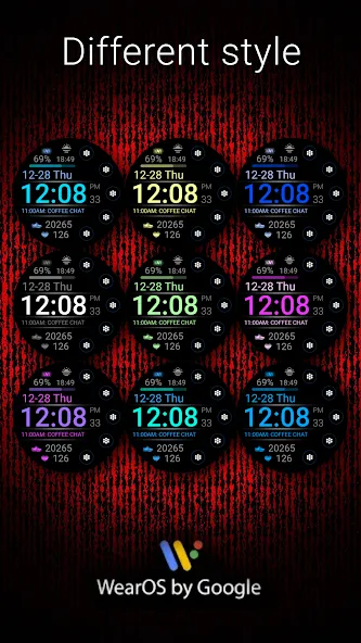 PW85 App Launch Watch Face screenshot 2
