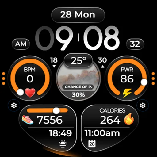 Weather Watch Face - OMG 371 screenshot 26