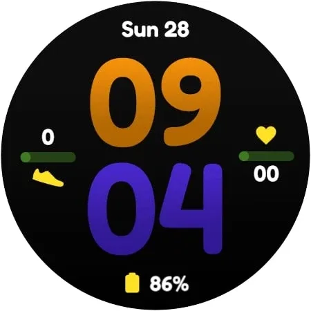 Simple Ptt Watch Face screenshot 14