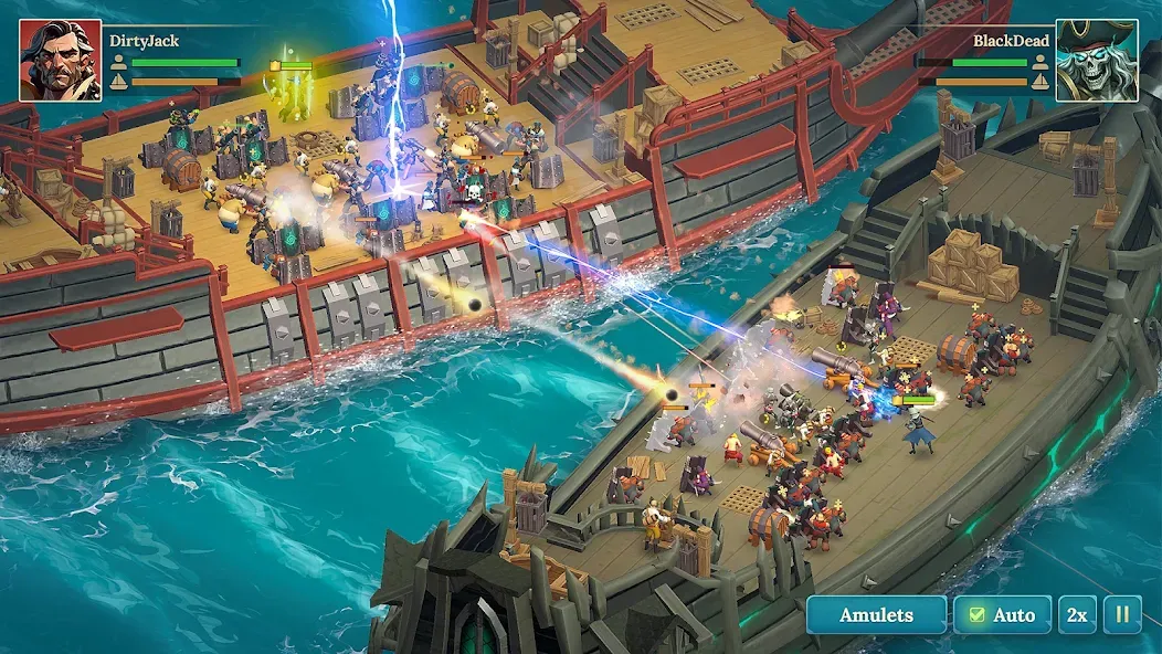 Pirate Ships・Build and Fight screenshot 8