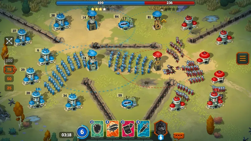 Bunker Wars: Jogo RTS screenshot 4