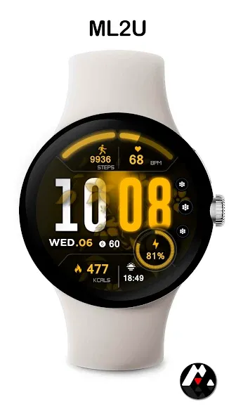 ML2U 174 Watch Face screenshot 3