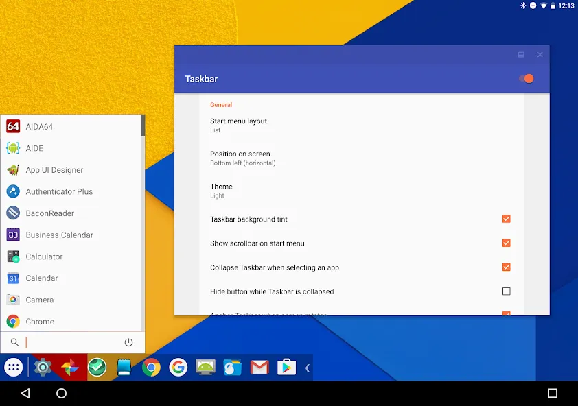 Taskbar screenshot 3