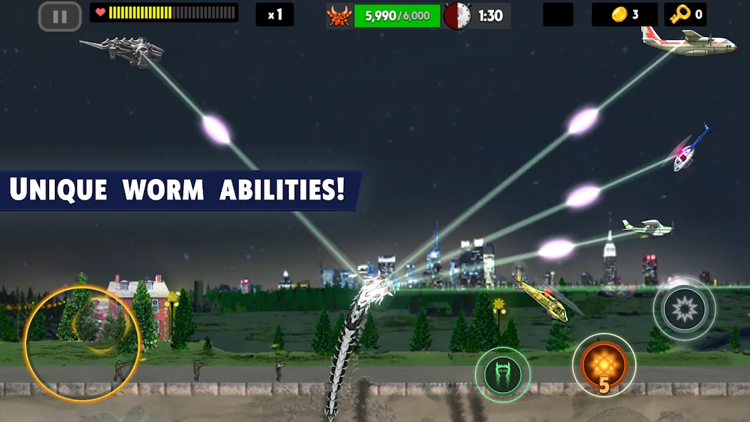 Death Worm™ - メガ怪獣 screenshot 14