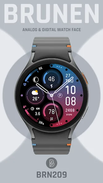 BRN209 : Watch Face screenshot 1