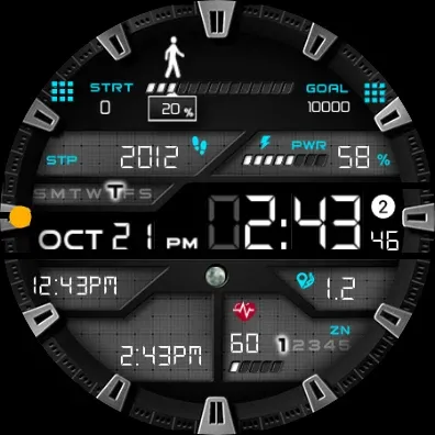 PER001 Smart Sport Watch Face screenshot 42