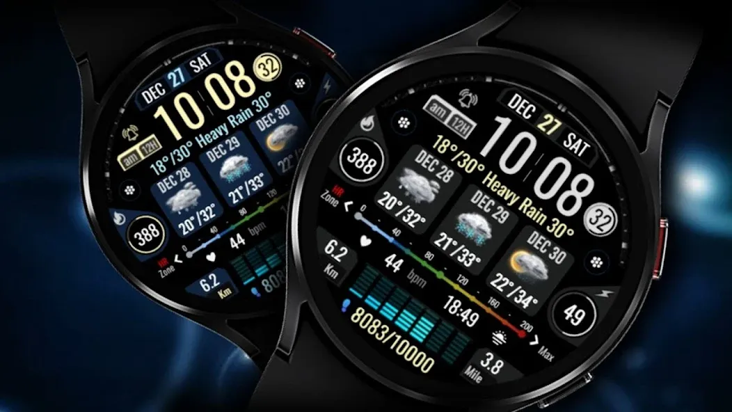 Informative Digital Weather A4 screenshot 15