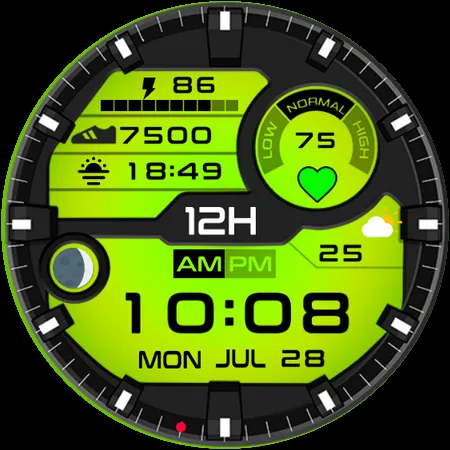 SY12 Watch Face for Wear OS screenshot 30