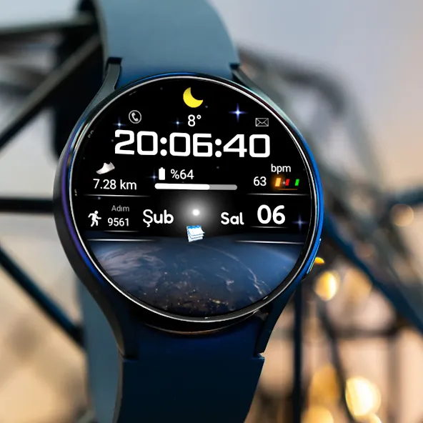 FS W255 Watch face screenshot 3