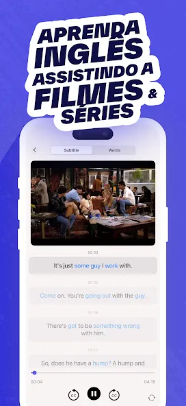 Wordy – Aprendizado de Idiomas screenshot 1