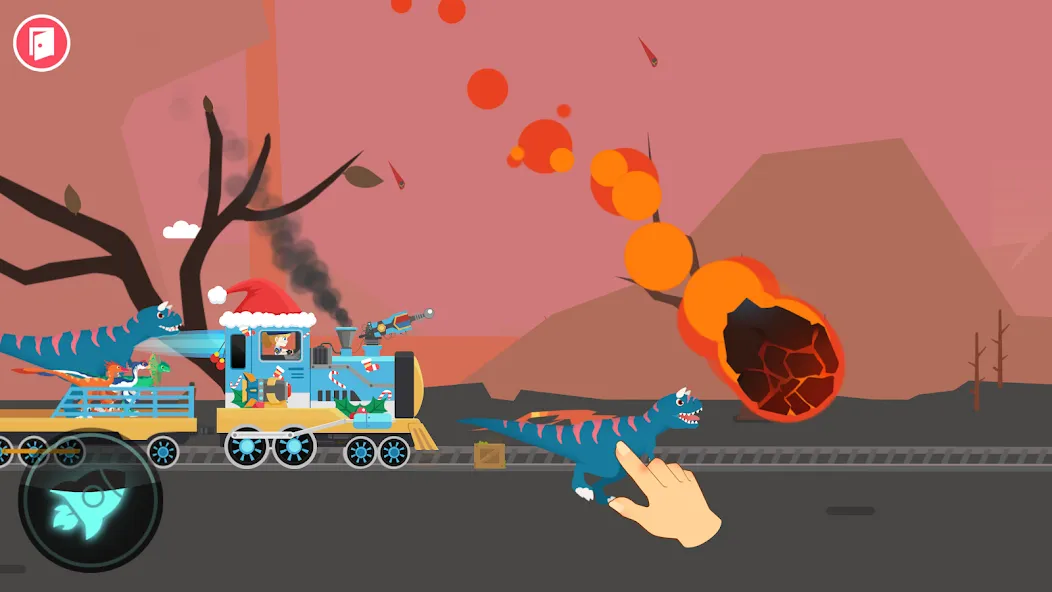 Juegos dinosaurios niños 2-5 screenshot 1