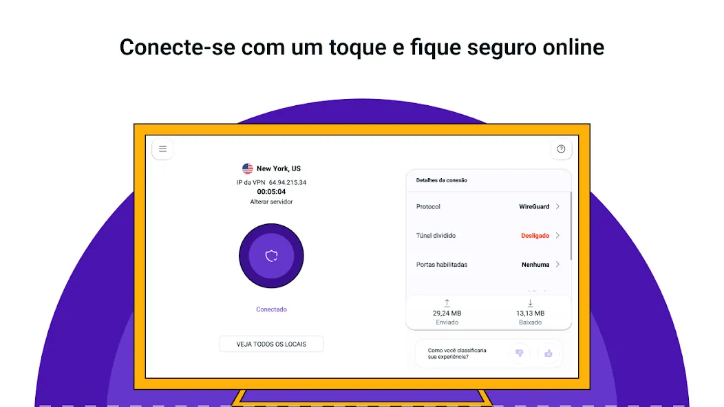PureVPN: Rápido e seguro screenshot 26