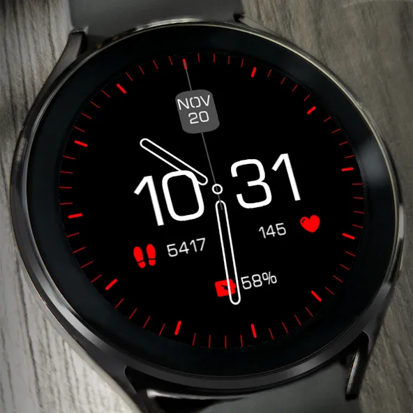 Key101 Analog Watch Face screenshot 3