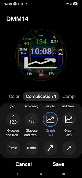 DMM14 Diabetic Watch Face screenshot 3
