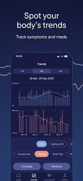 Visible: Pacing for illness screenshot 6