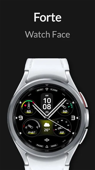 Forte: Hybrid Watch Face screenshot 3