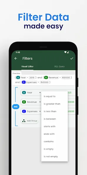 CSV File Viewer - Smart CSV screenshot 3