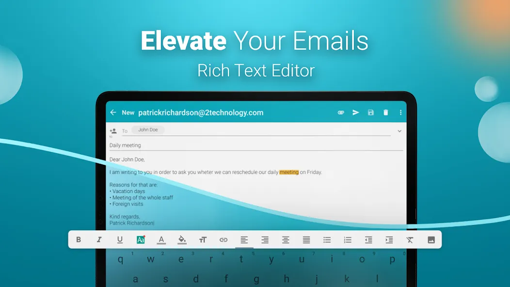 Email Aqua Mail - Fast, Secure screenshot 14