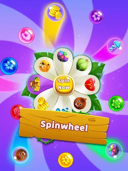 Bubble Shooter Flower Blossom screenshot 19