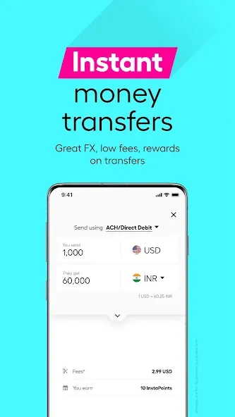 Instarem: Send money overseas screenshot 1