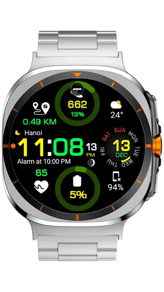 Digital Color WearOS NTV570 screenshot 17