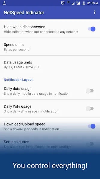 NetSpeed Indicator screenshot 5