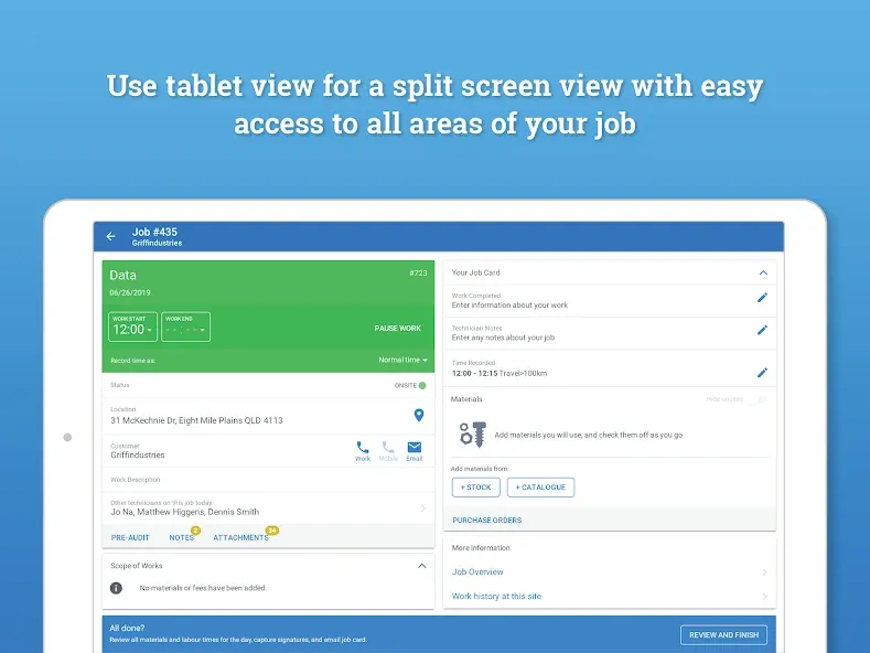 Simpro Mobile screenshot 9