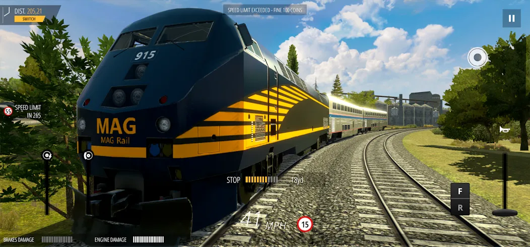 Train Simulator PRO USA screenshot 8