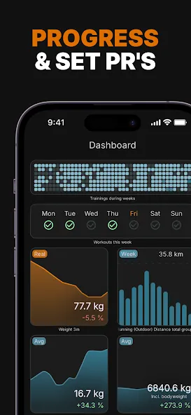 Gym log - Strive screenshot 3