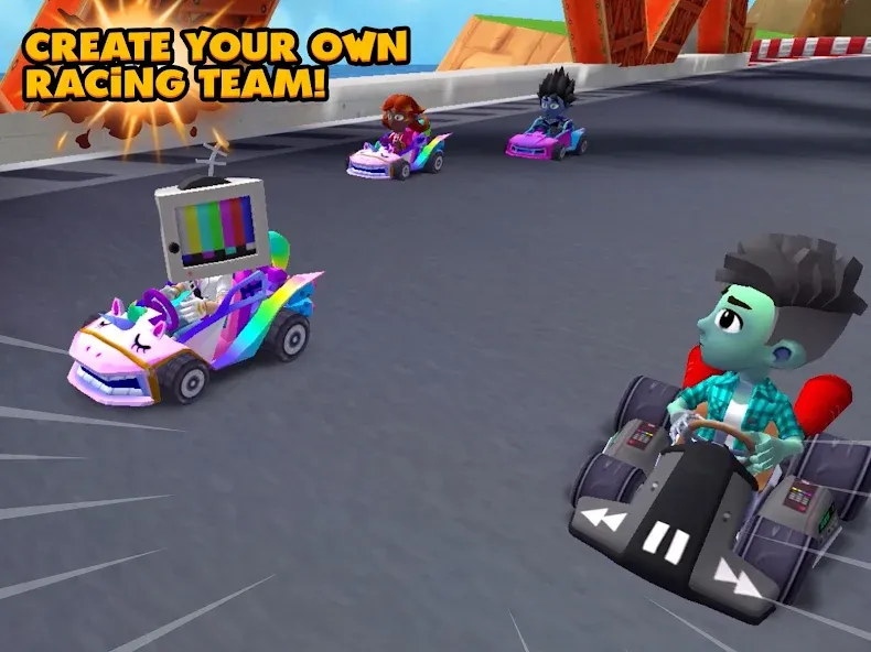 Boom Karts Multiplayer Racing screenshot 15
