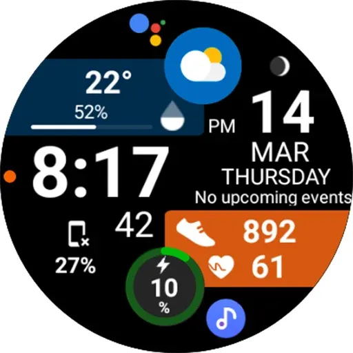 Colorful Digital WearOS NTV573 screenshot 25