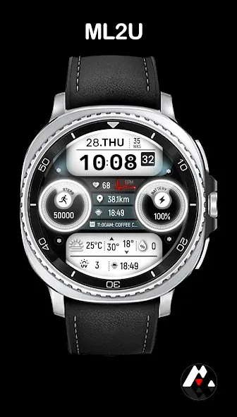 ML2U 297 Watch Face screenshot 6