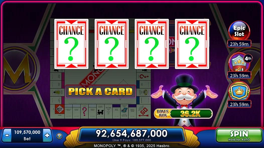MONOPOLY Slots – 老虎机和赌场游戏 screenshot 6