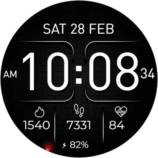 Digital KAIRO Watch face screenshot 18