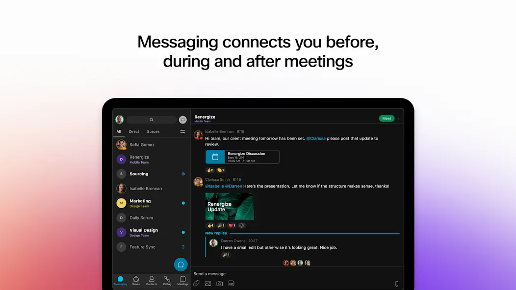 Webex Canary screenshot 11