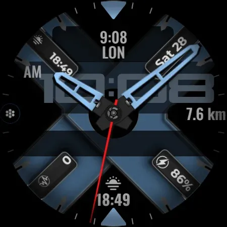 Hybrid Watch Face CUE135 screenshot 7
