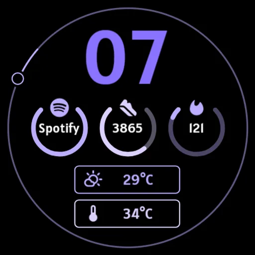 AD GeaR - Watch Face screenshot 28