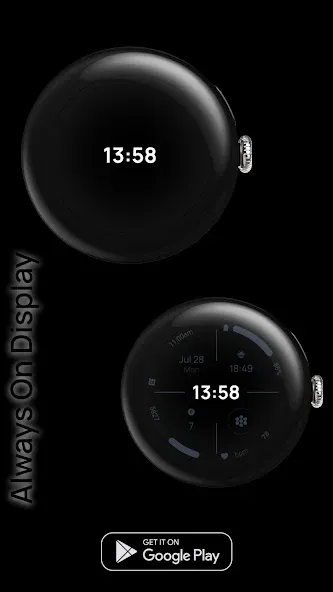 Digital Watchface D12 screenshot 4